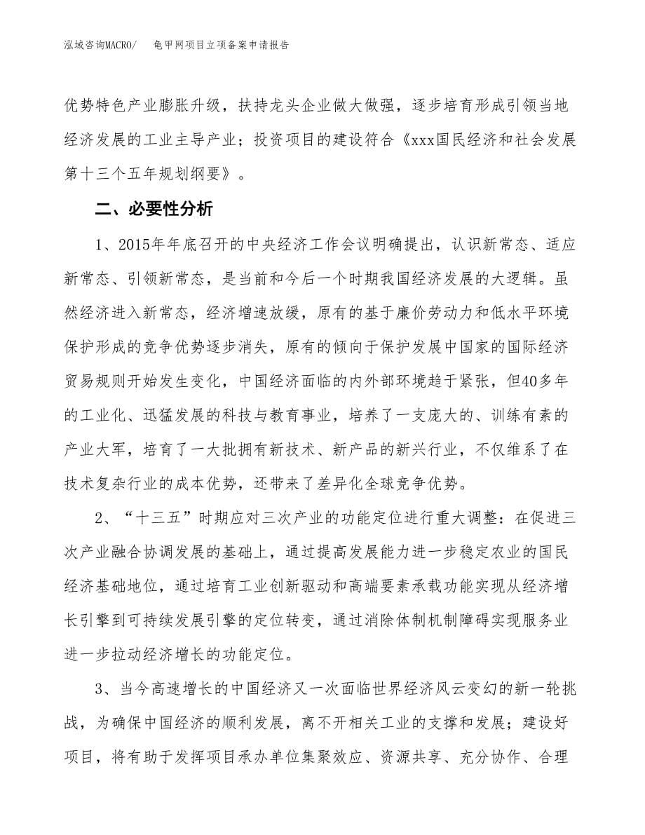 龟甲网项目立项备案申请报告.docx_第5页