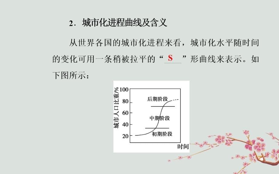 2019高考地理一轮复习 第二部分 第八单元 城市与城市化 第2讲 城市化课件_第5页