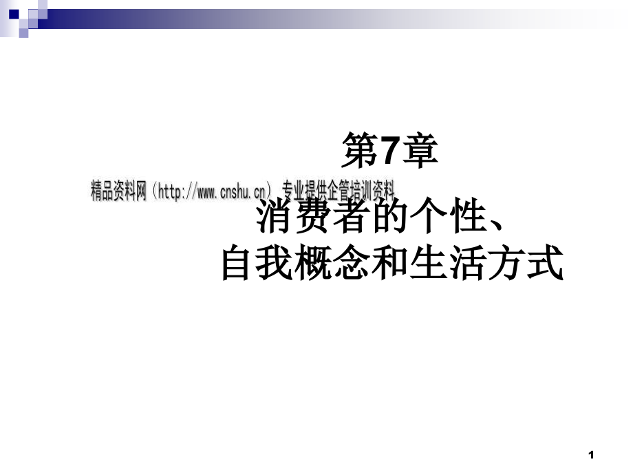 消费者的个性、自我概念和生活方式2_第1页