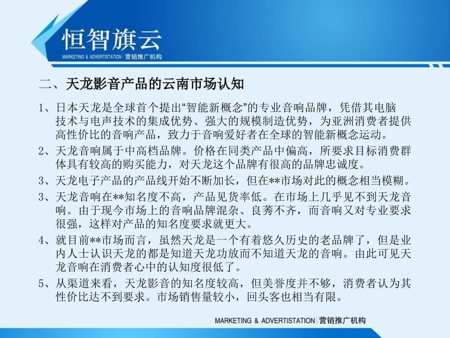 天龙电子产品重启某某市场宣传推广_第5页