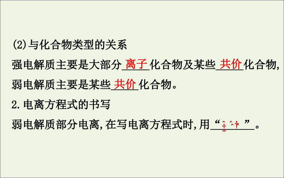 2020年高考化学一轮复习 第八章 第一节 弱电解质的电离学案课件 新人教版_第4页