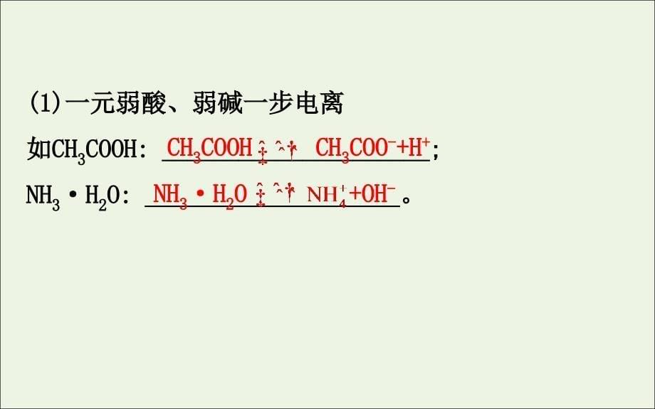 2020年高考化学一轮复习 第八章 第一节 弱电解质的电离学案课件 新人教版_第5页