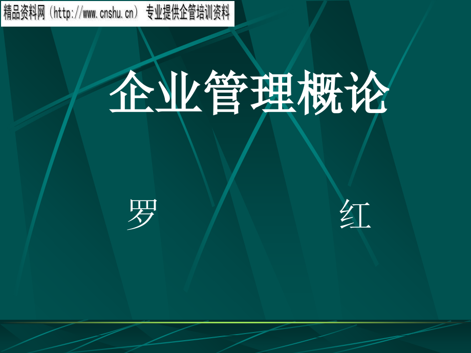 企业与企业管理研讨会.ppt_第1页