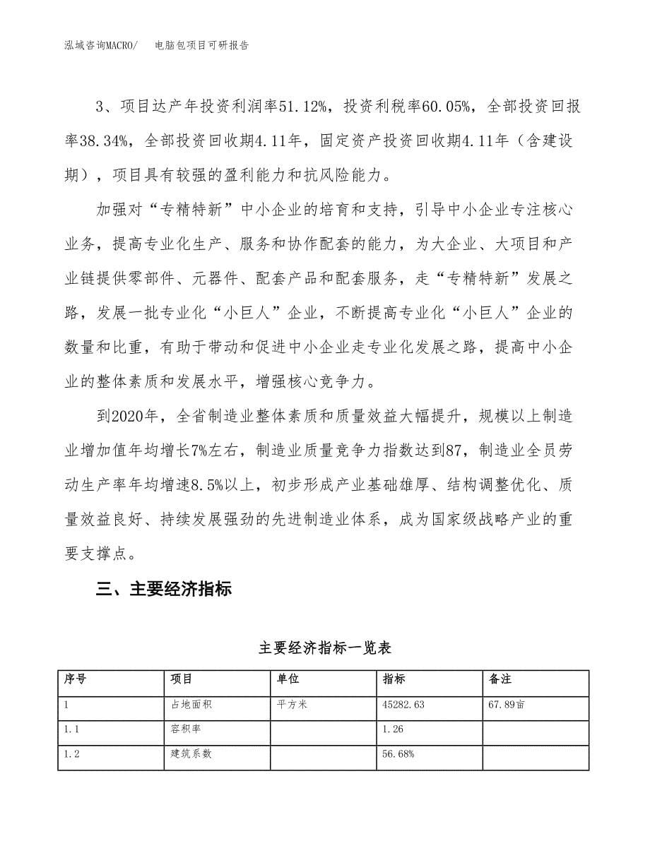 电脑包项目可研报告（立项申请）_第5页