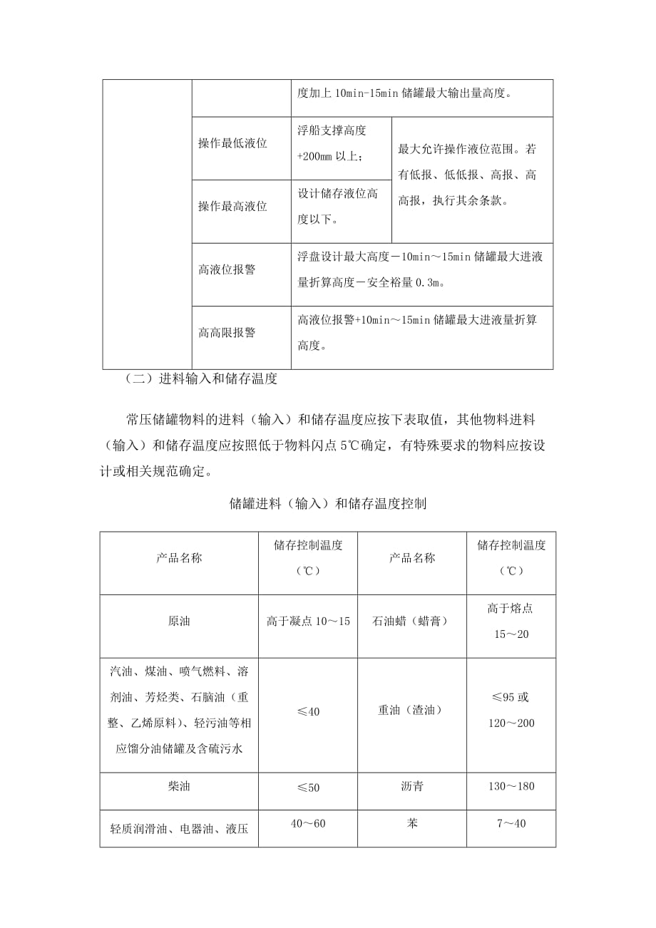 储罐工艺指标参数制定规范_第3页