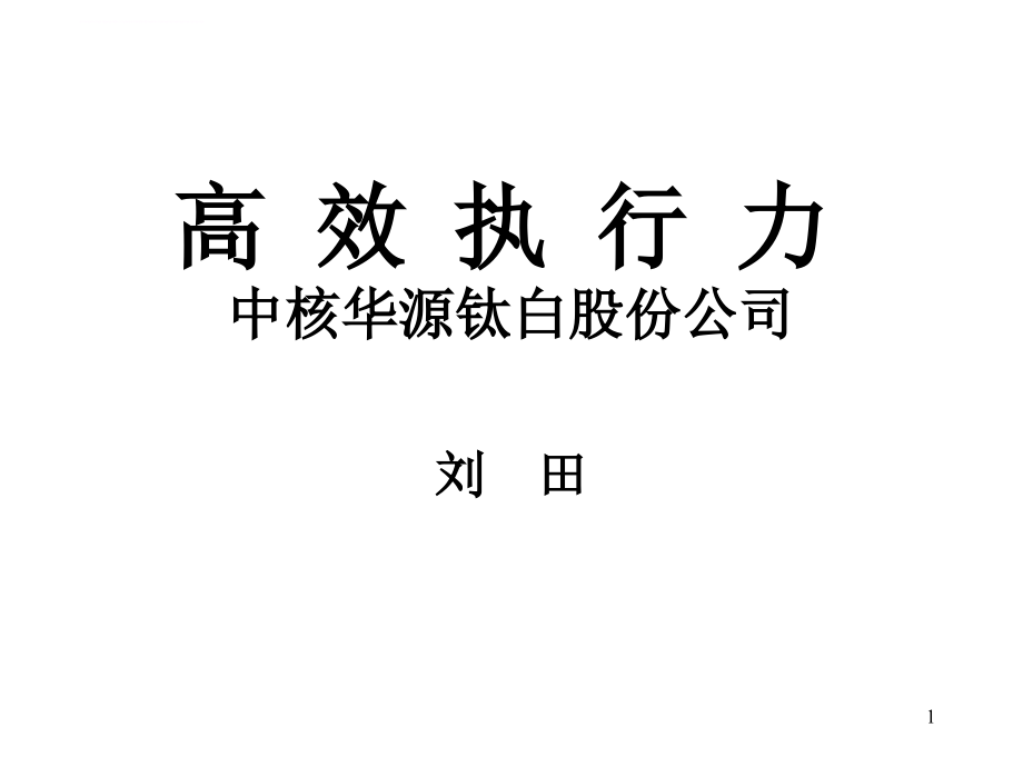 某某股份公司高效执行力.ppt_第1页