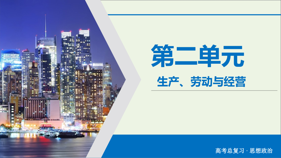 2020版高考政治大一轮复习 第2单元 生产、劳动与经营 第6讲 投资理财的选择课件_第1页