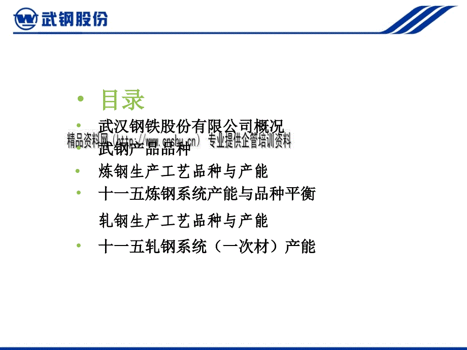 武汉钢铁公司产品及其生产.ppt_第2页