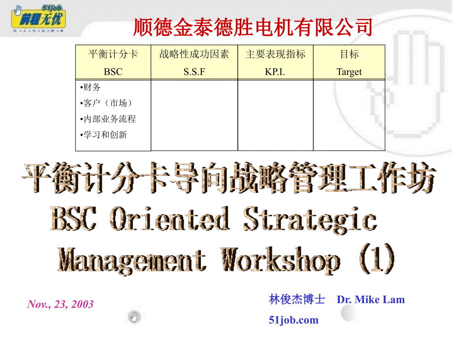 平衡计分卡导向战略管理模式介绍_第1页