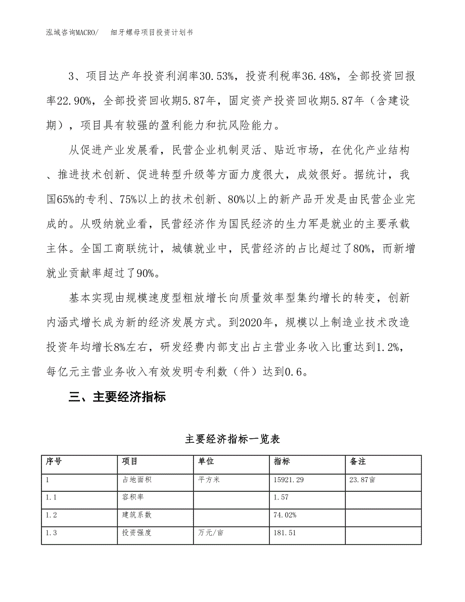 细牙螺母项目投资计划书（24亩）.docx_第4页