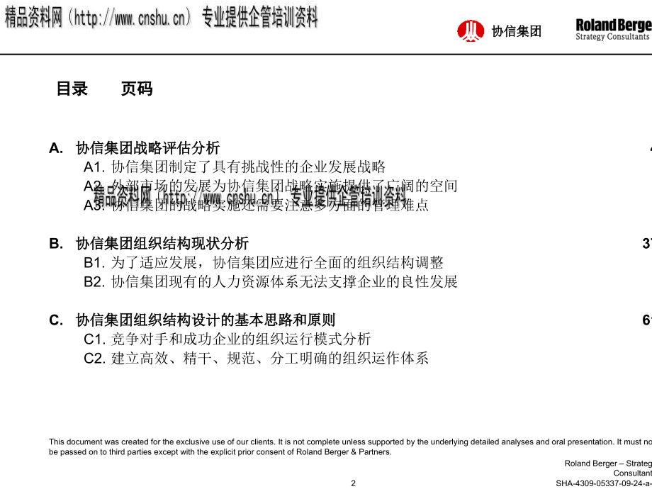 重庆某集团战略评估分析与组织结构调整.ppt_第2页