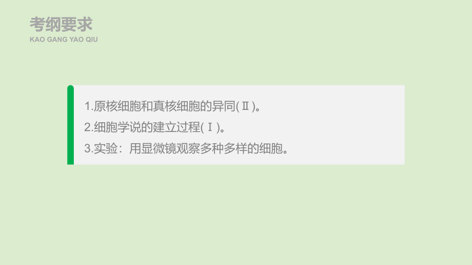 （人教通用）2020版高考生物大一轮复习 第一单元 细胞的概述及其分子组成 第1讲 走近细胞课件_第2页