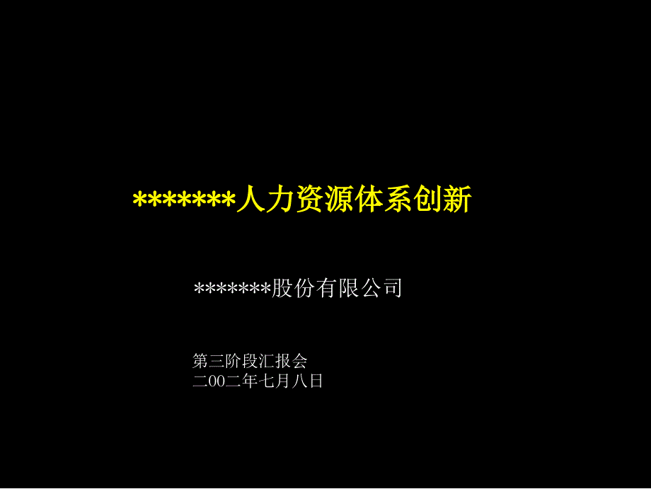 某企业人力资源体系创新.ppt_第1页