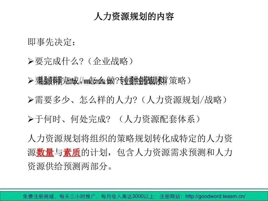 人力资源规划及其配套体系_第5页