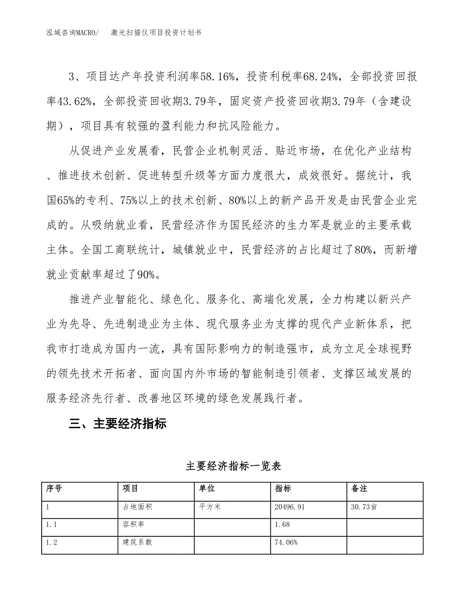 激光扫描仪项目投资计划书（31亩）.docx_第4页