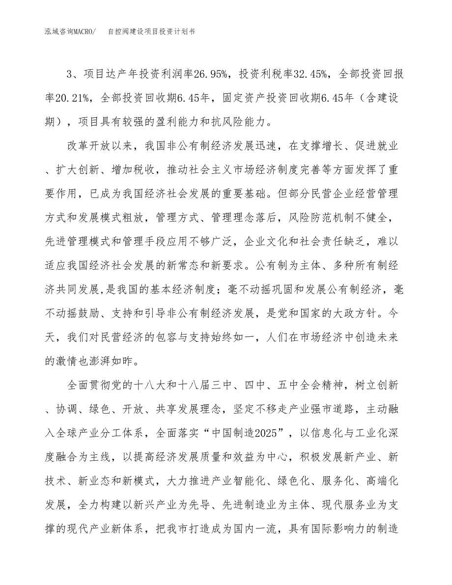 自控阀建设项目投资计划书（总投资17000万元）.docx_第4页