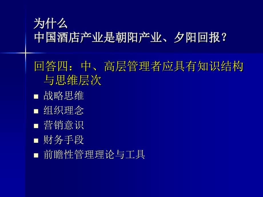 某酒店业的战略管理规划_第5页