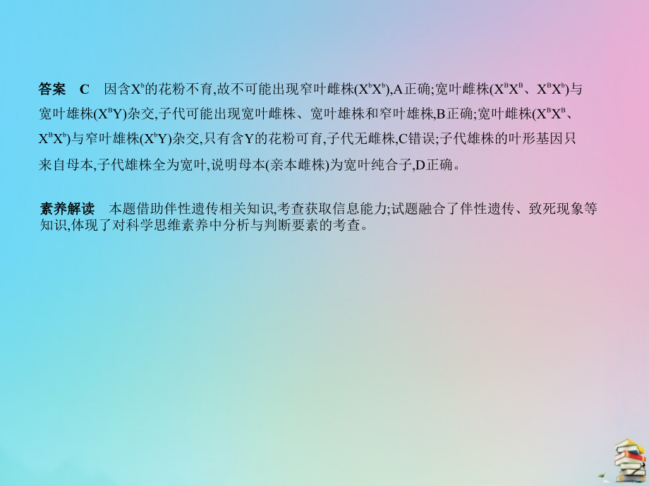 （课标ⅱ卷）2020届高考生物一轮复习 专题13 伴性遗传与人类遗传病课件_第3页