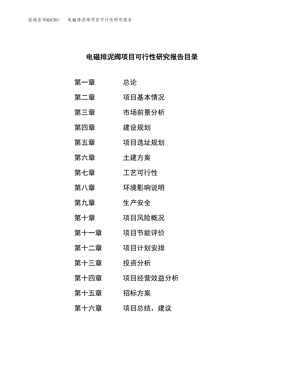 电磁排泥阀项目可行性研究报告(立项申请可编辑).docx_第2页