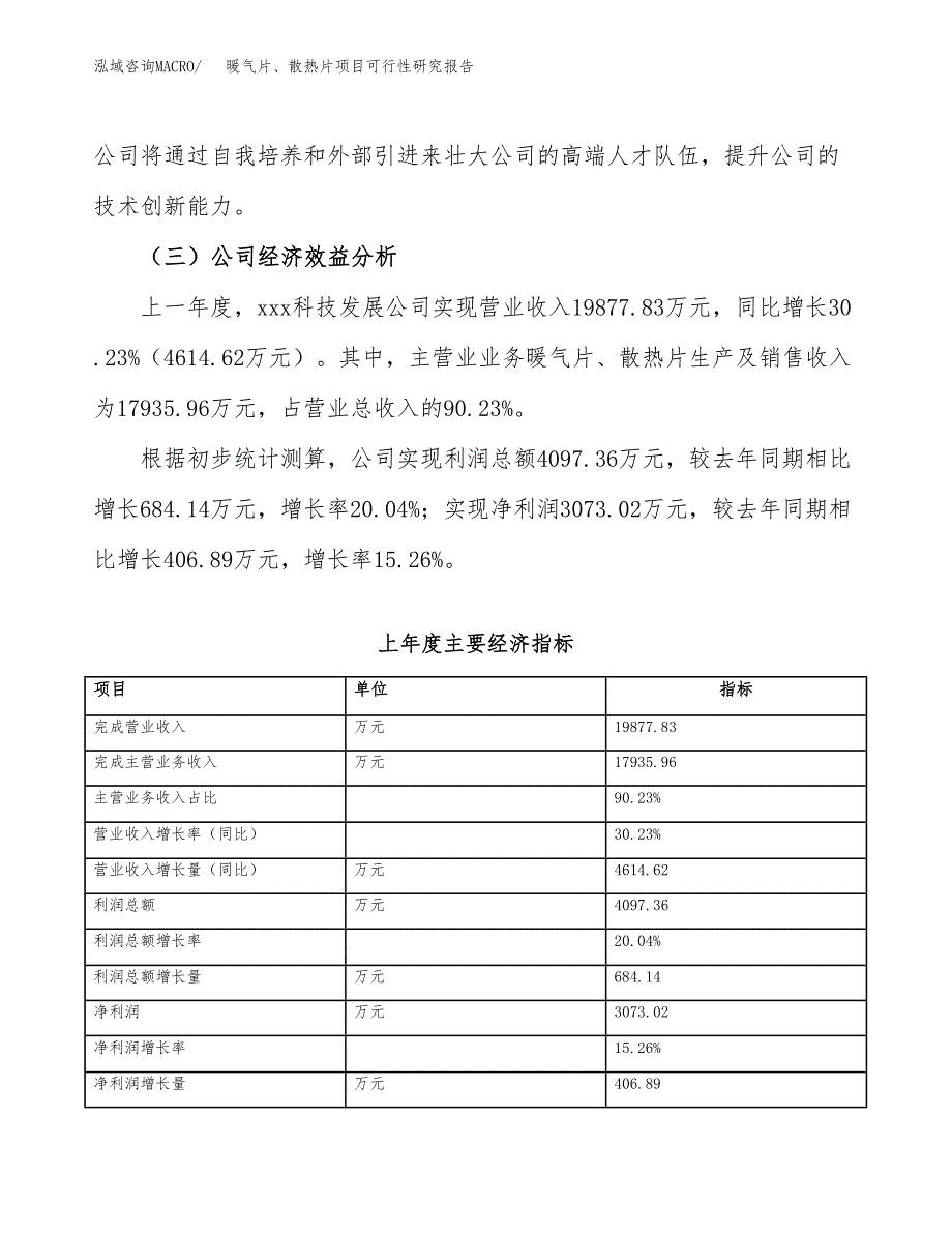 暖气片、散热片项目可行性研究报告(立项申请可编辑).docx_第4页