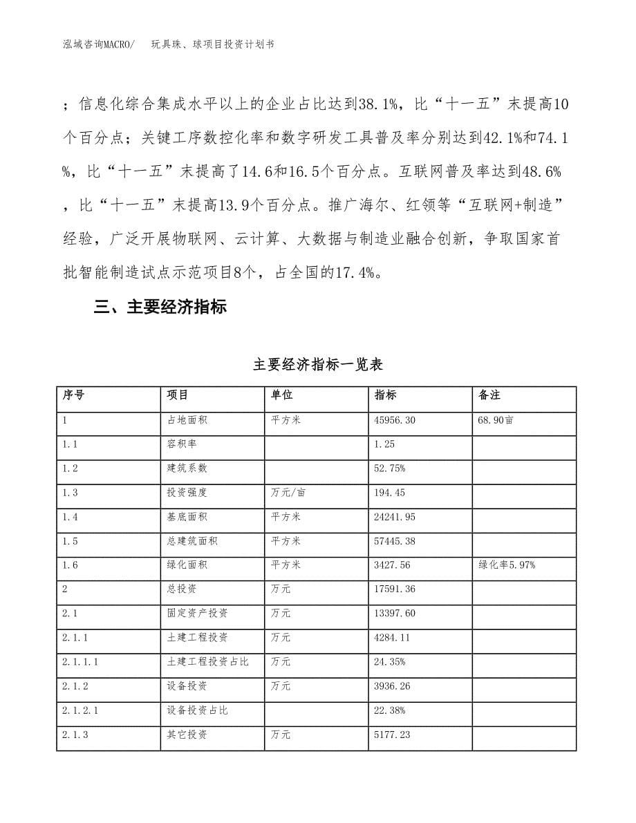 玩具珠、球项目投资计划书（总投资18000万元）.docx_第5页