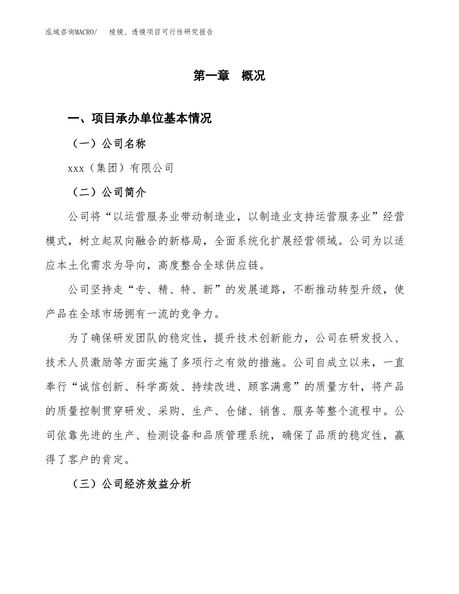 棱镜、透镜项目可行性研究报告(立项申请可编辑).docx_第3页