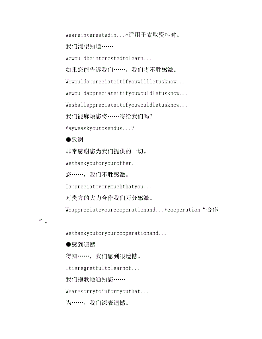 商业信函用语正文商业英语口语_第2页