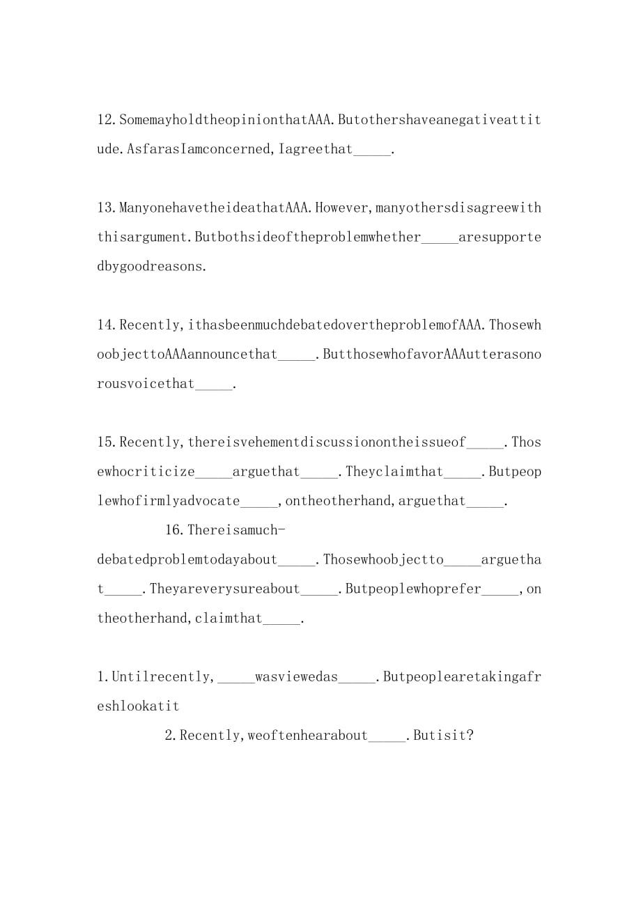 bec商务英语中级写作常用首句句型_第4页