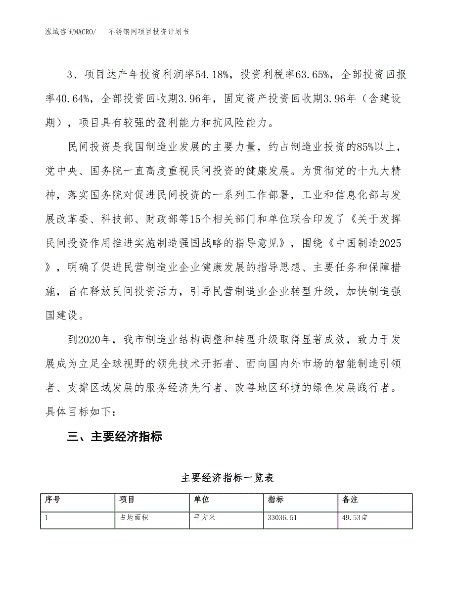 不锈钢网项目投资计划书（总投资12000万元）.docx_第4页