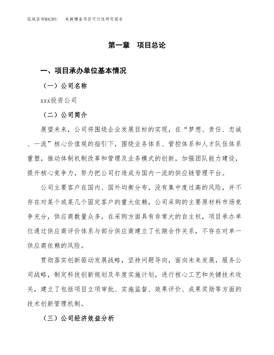 电解槽备项目可行性研究报告(立项申请可编辑).docx_第3页