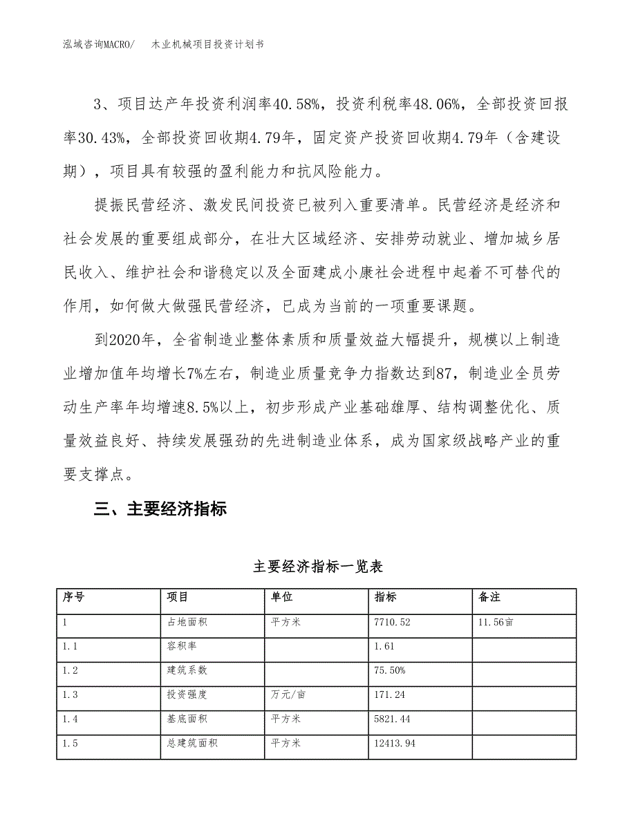 木业机械项目投资计划书（总投资3000万元）.docx_第4页