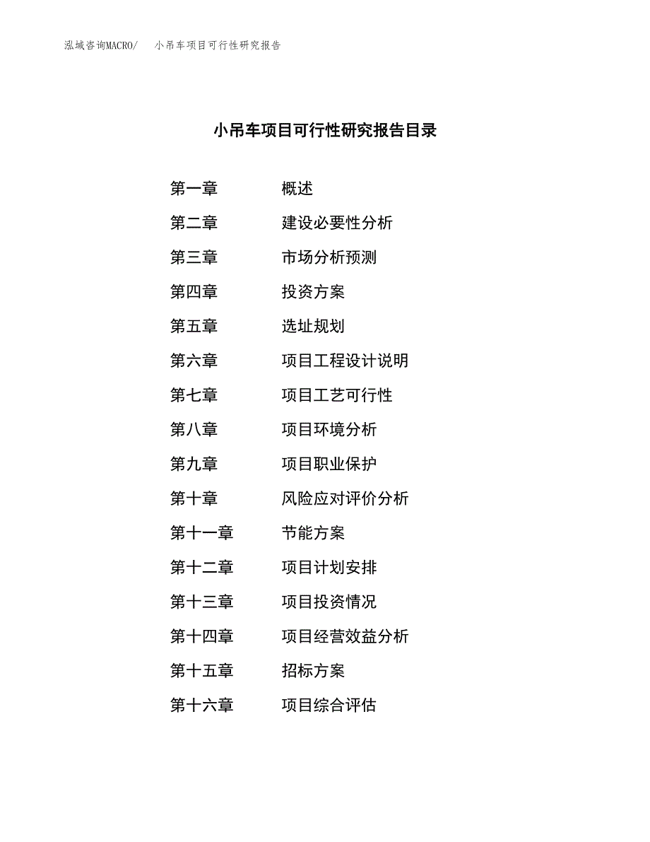 小吊车项目可行性研究报告(立项申请可编辑).docx_第2页