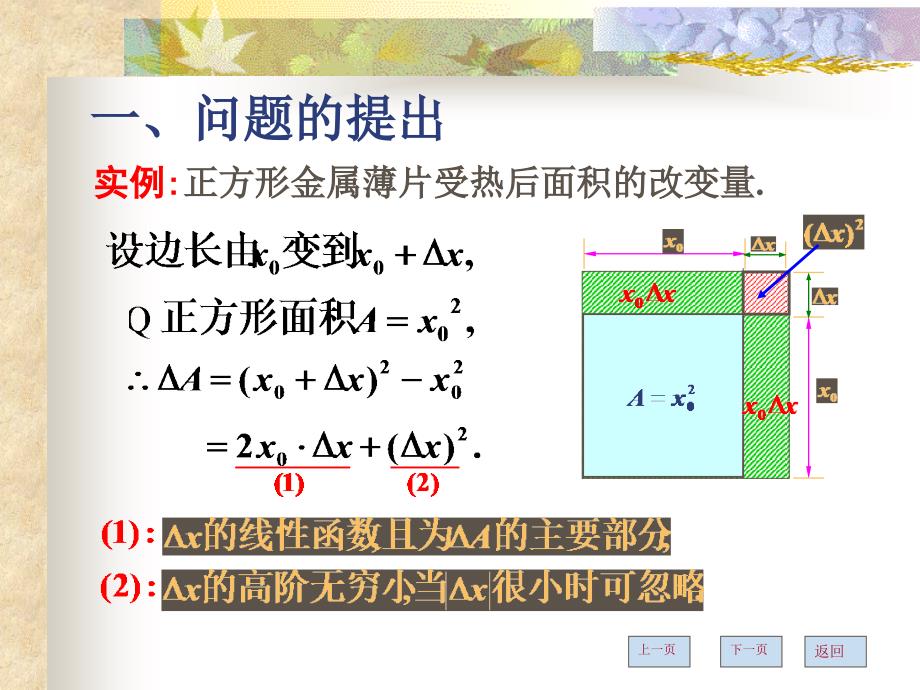 2007级(上)第15次课第五节函数的微分和应用_第2页