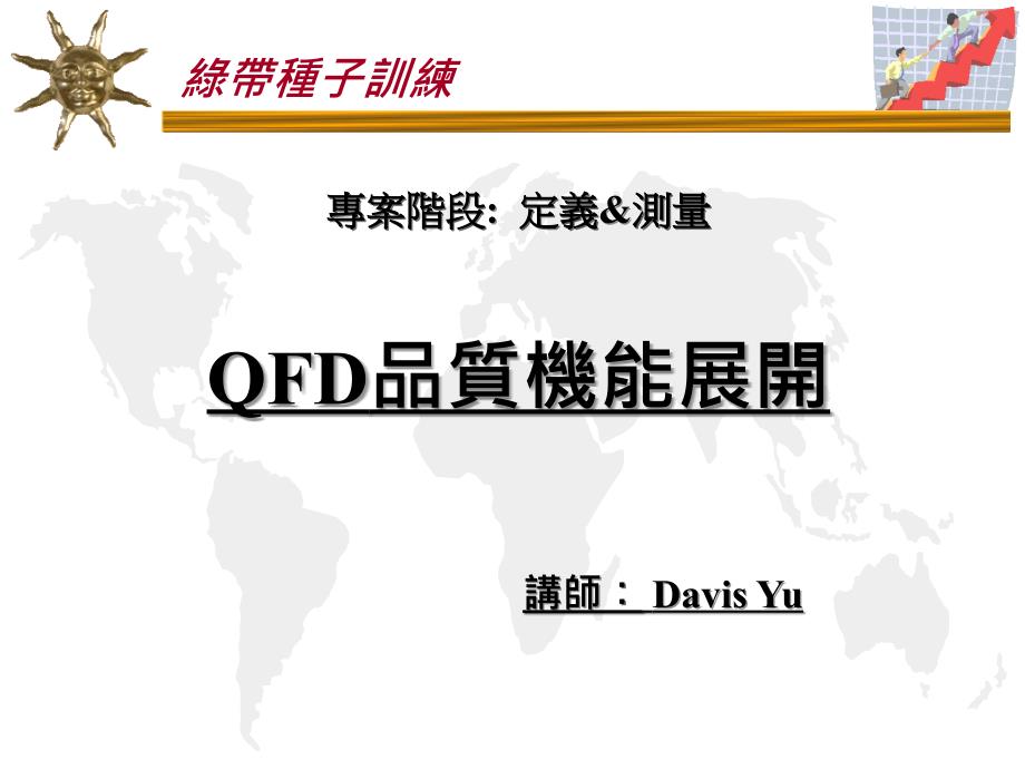 QFD质量机能展开的定义_第1页