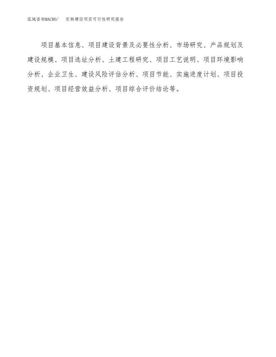 定转建设项目可行性研究报告（word下载可编辑）_第3页