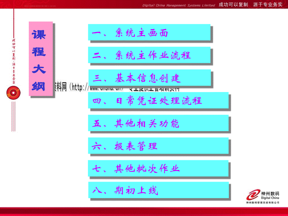 易飞管理软件之会计总账子系统培训.ppt_第2页