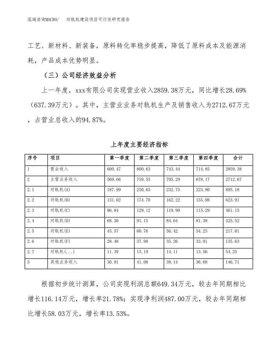 对轨机建设项目可行性研究报告（word下载可编辑）_第5页