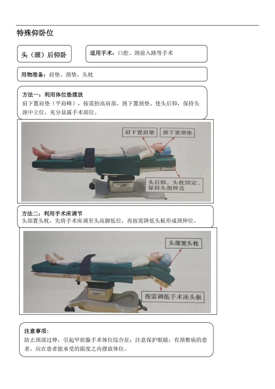 2017版手术室护理实践指南--仰卧位的摆放指引_第2页