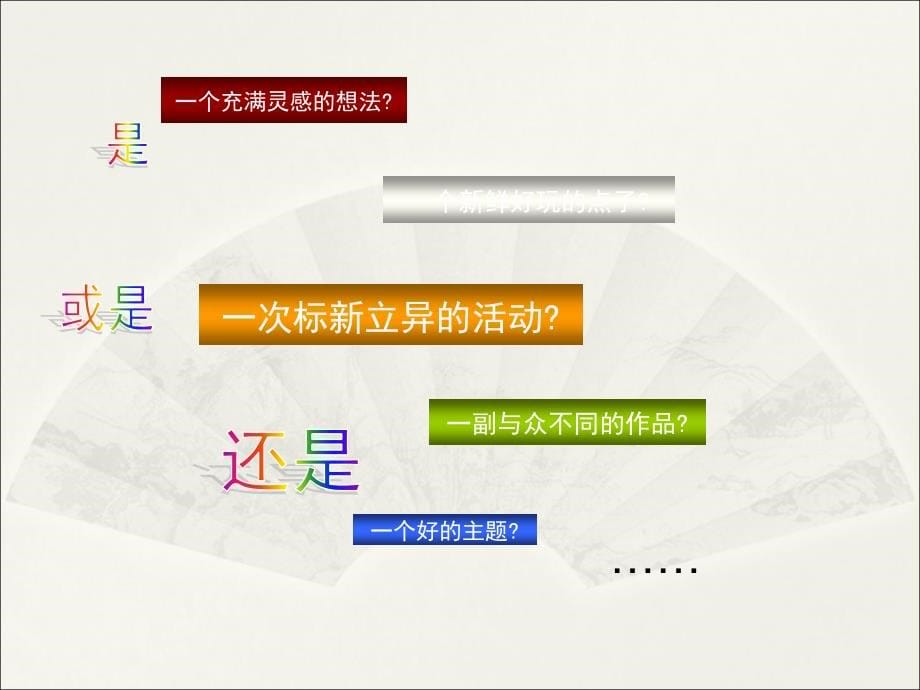 非常完整的广告创意培训.ppt_第5页