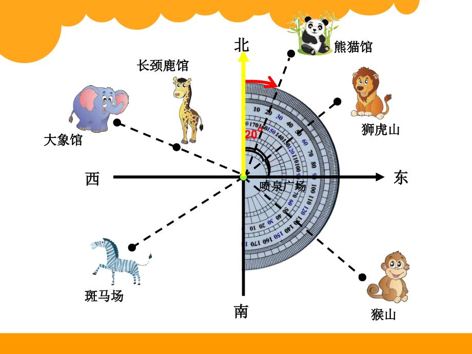 北师大版五年级数学下《确定位置》_第4页