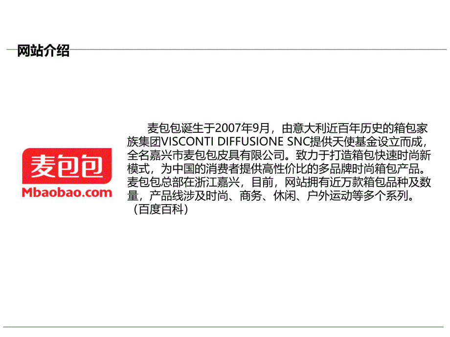 麦包包电子商务营销分析方案报告.ppt_第4页