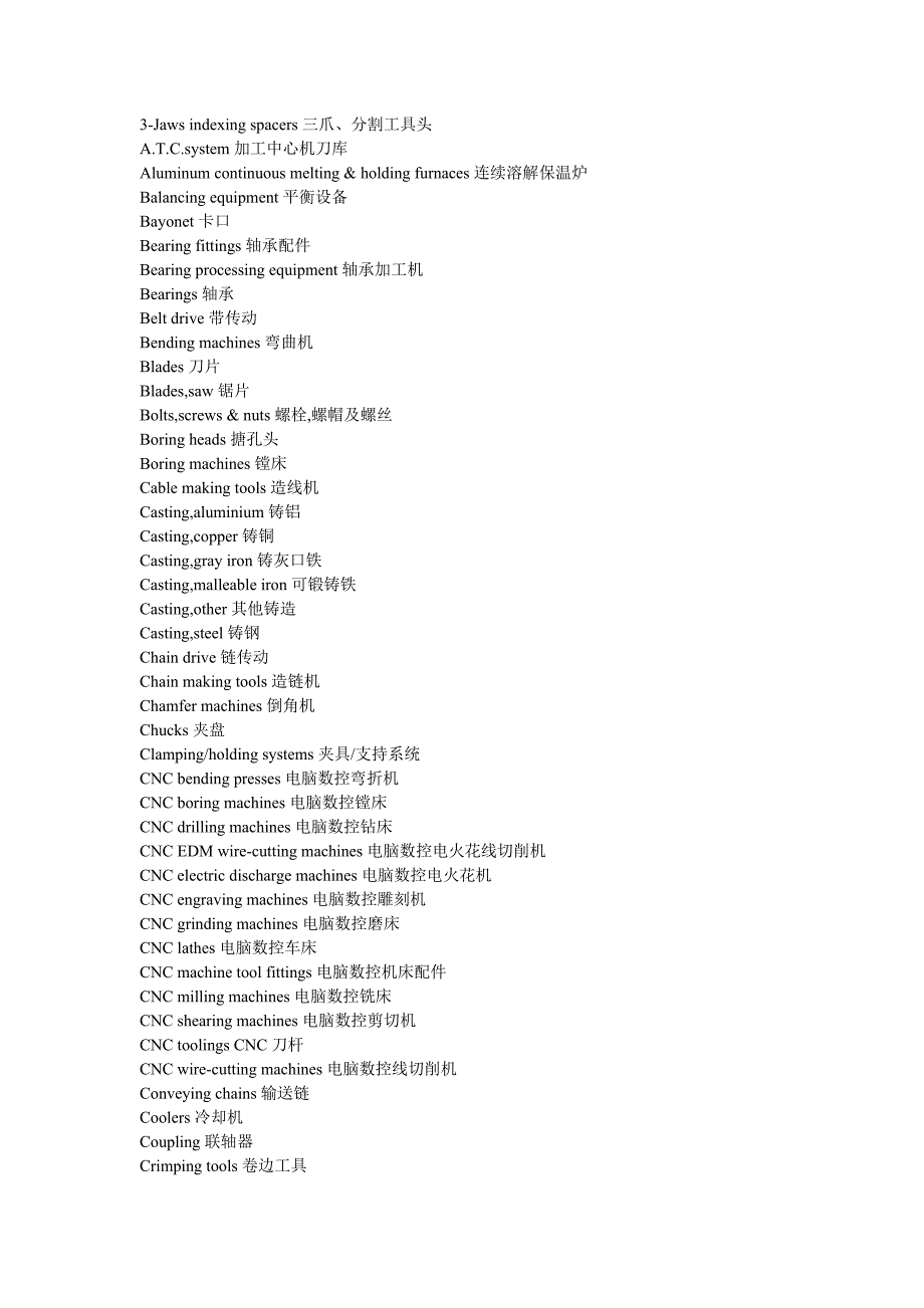 数控机床专业英语(超级棒)._第1页