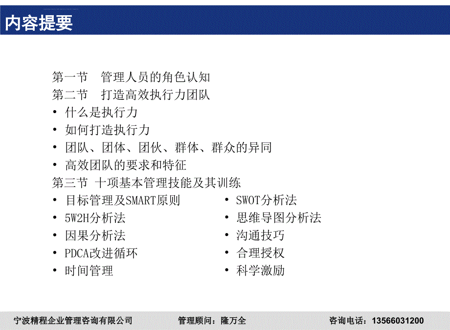 中层管理人员十项基本管理技能训练课件.ppt_第3页