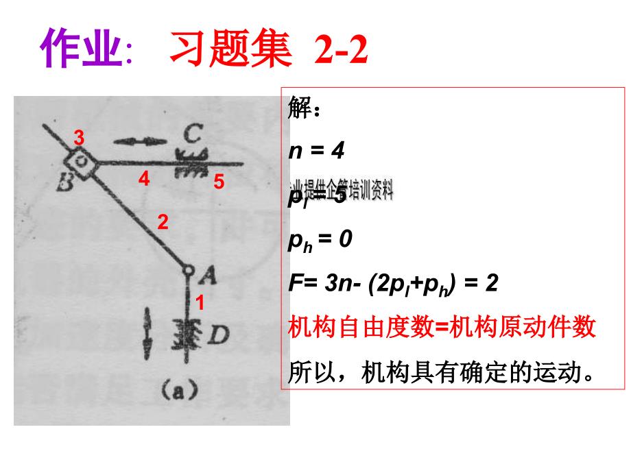 机械原理双语习题全解_第3页