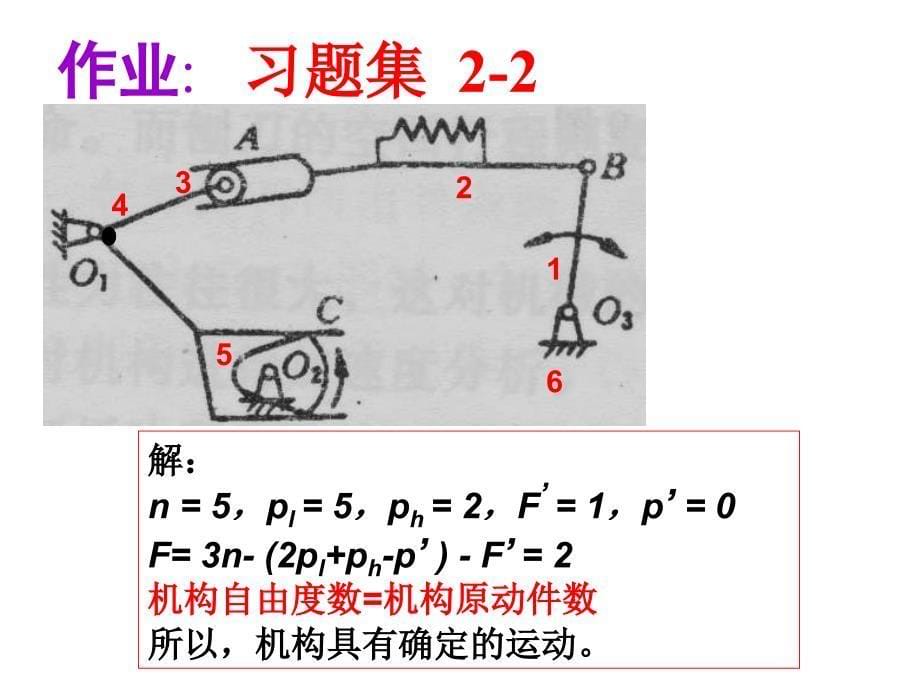 机械原理双语习题全解_第5页