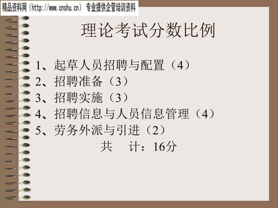 通讯企业人力资源培训之招聘与配置_第3页