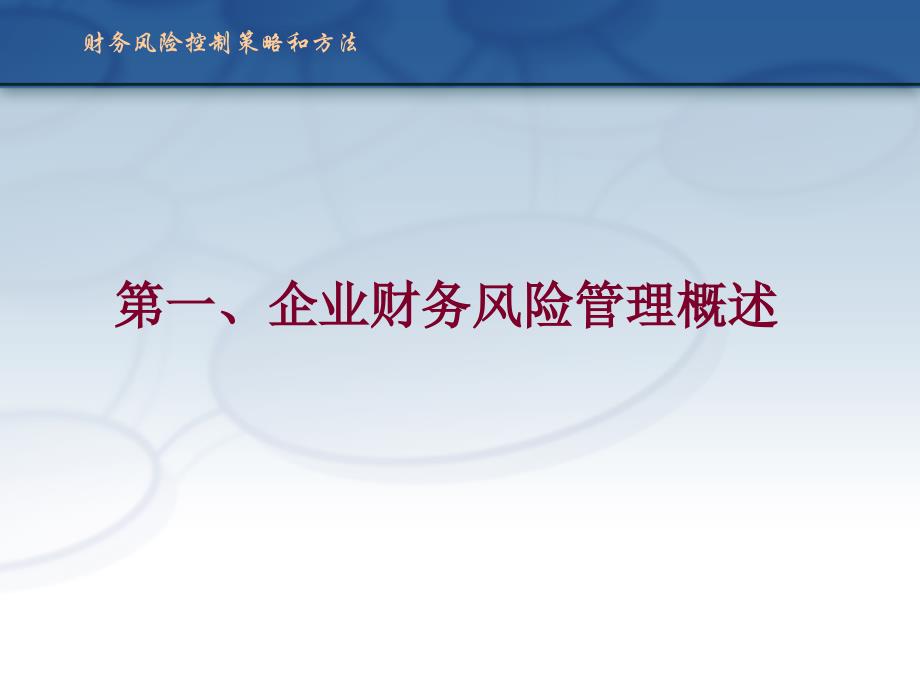 财务风险控制策略和方法培训课件_第3页