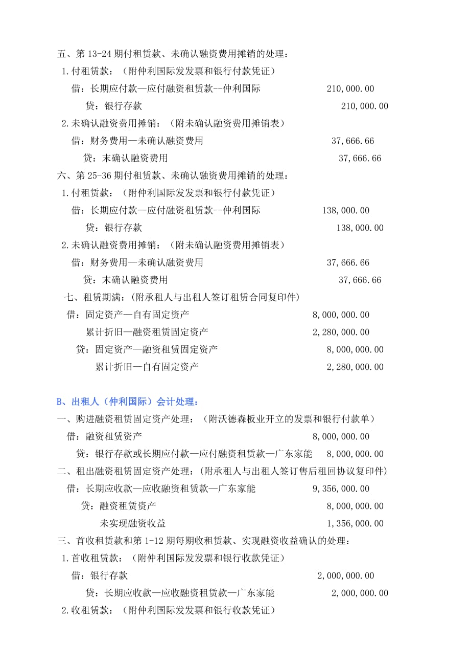 关于融资租赁回租的会计处理.doc_第2页