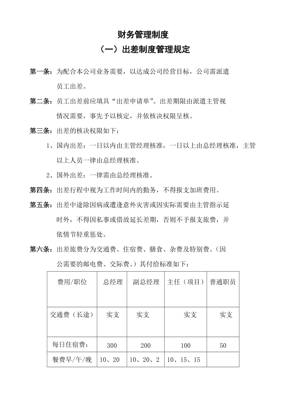 公司员工财务管理制度.doc_第1页