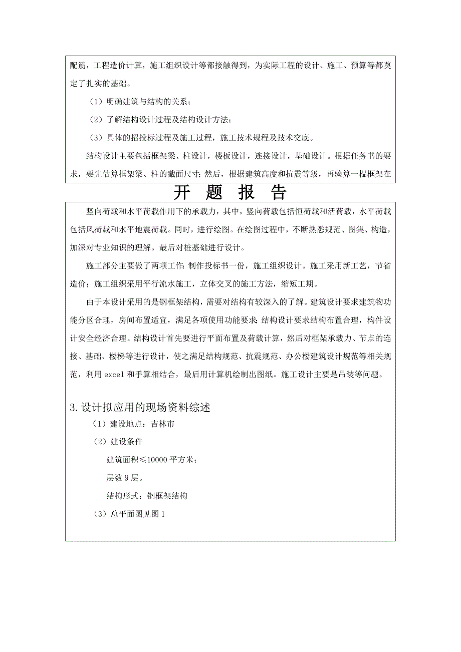 开题报告-吉林市国邦大厦建筑、结构、施工设计_第4页